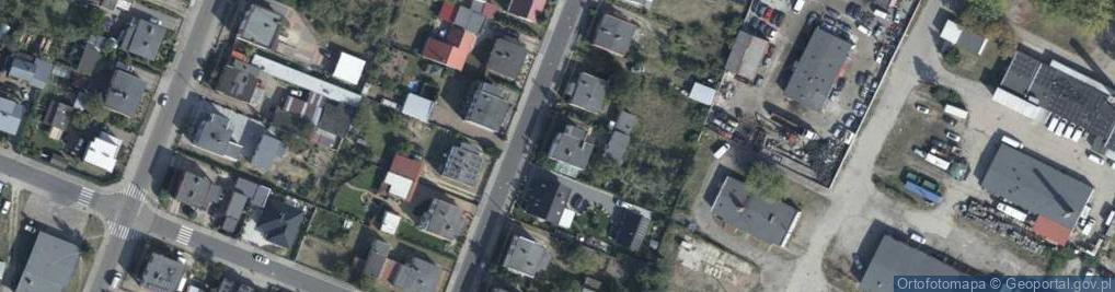 Zdjęcie satelitarne Skrajna ul.