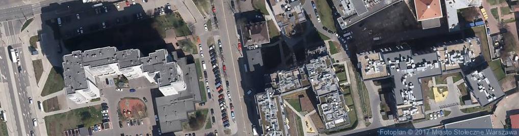 Zdjęcie satelitarne Skierniewicka ul.