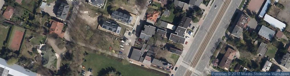 Zdjęcie satelitarne Skromna ul.