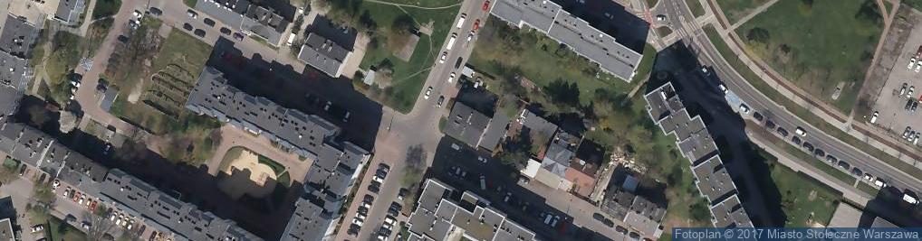 Zdjęcie satelitarne Skargi Piotra, ks. ul.