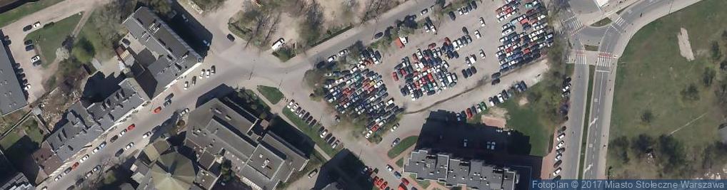Zdjęcie satelitarne Skaryszewska ul.