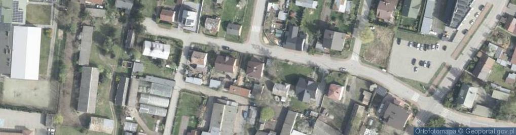 Zdjęcie satelitarne Skośna ul.