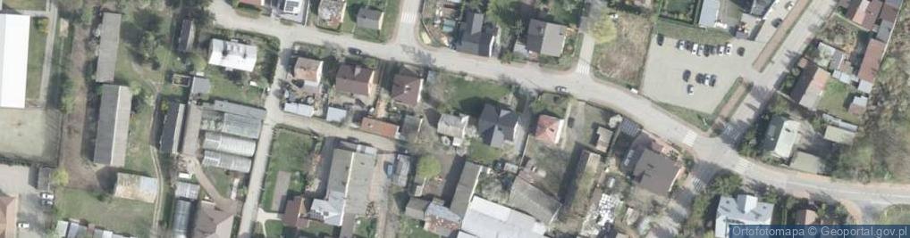Zdjęcie satelitarne Skośna ul.