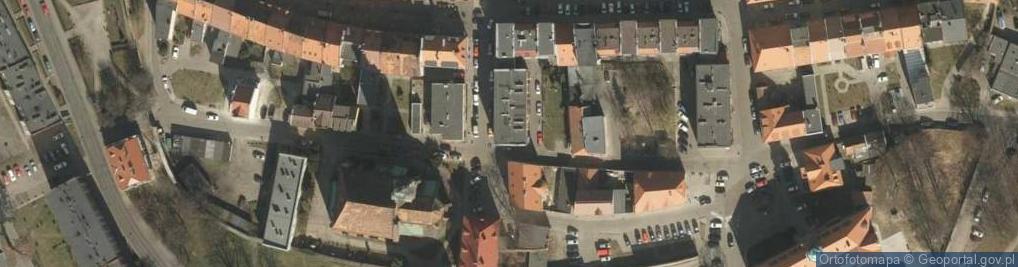 Zdjęcie satelitarne Skarbowa ul.