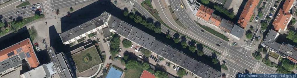 Zdjęcie satelitarne Skłodowskiej-Curie Marii ul.