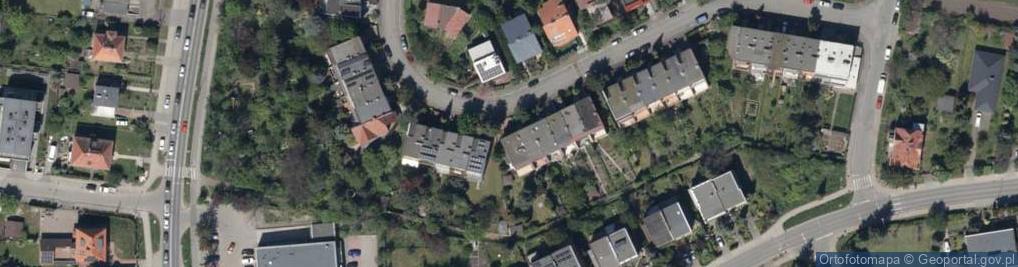 Zdjęcie satelitarne Skibowa ul.