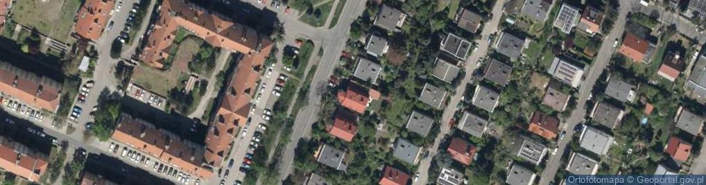 Zdjęcie satelitarne Skarbowców ul.