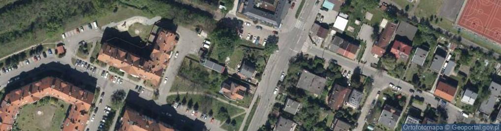 Zdjęcie satelitarne Skarbowców ul.