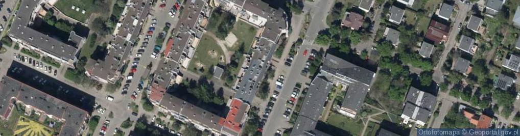 Zdjęcie satelitarne Skarbowców ul.