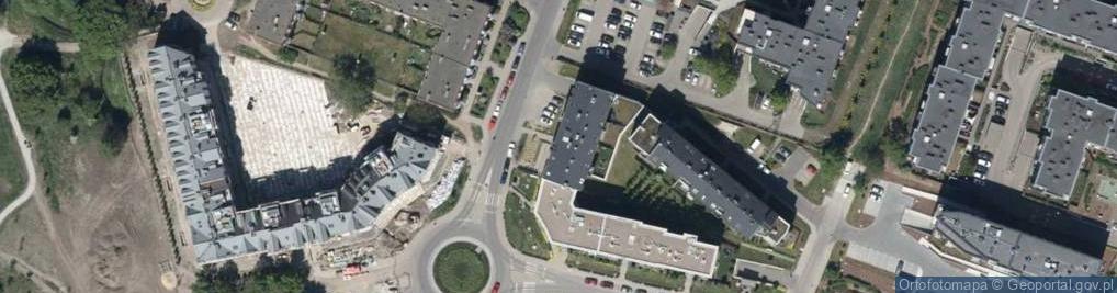 Zdjęcie satelitarne Skarbowców ul.