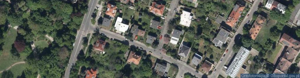 Zdjęcie satelitarne Skierniewicka ul.