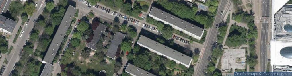 Zdjęcie satelitarne Skwerowa ul.