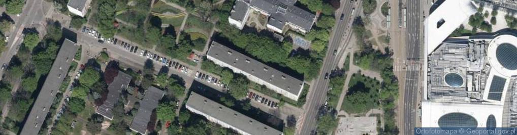 Zdjęcie satelitarne Skwerowa ul.