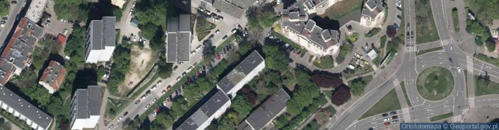 Zdjęcie satelitarne Skwierzyńska ul.