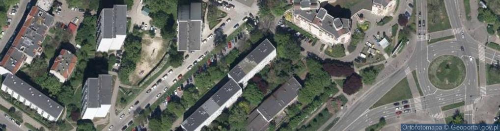 Zdjęcie satelitarne Skwierzyńska ul.