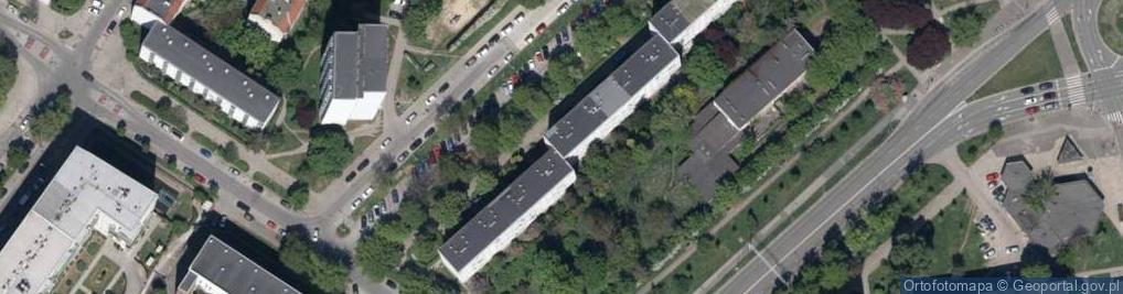 Zdjęcie satelitarne Skwierzyńska ul.