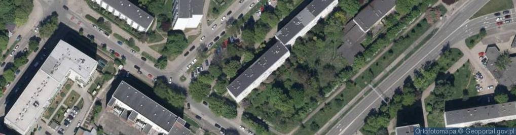 Zdjęcie satelitarne Skwierzyńska ul.