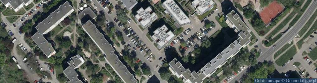 Zdjęcie satelitarne Skrzydlata ul.