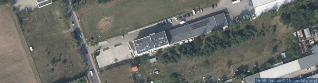 Zdjęcie satelitarne Skórzewska ul.