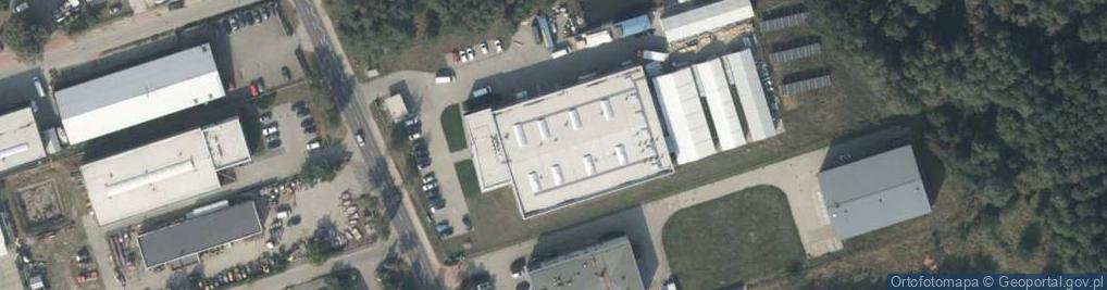 Zdjęcie satelitarne Skórzewska ul.