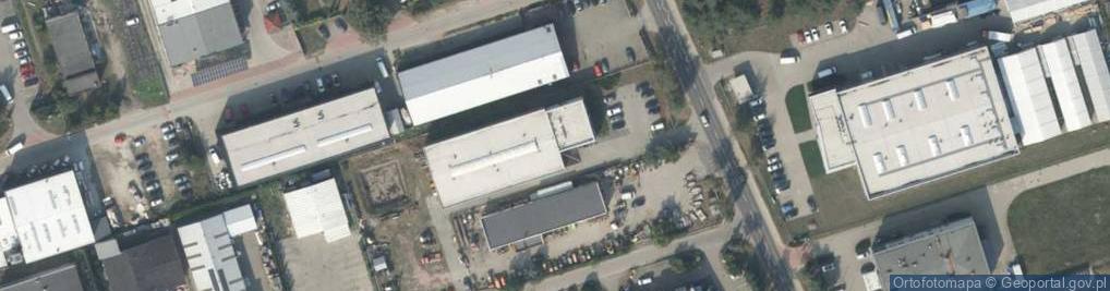 Zdjęcie satelitarne Skórzewska ul.
