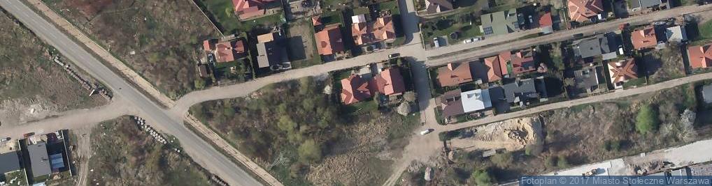 Zdjęcie satelitarne Skowronka ul.