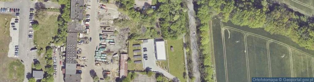 Zdjęcie satelitarne Składowa ul.