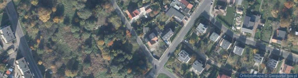 Zdjęcie satelitarne Skarbowa ul.