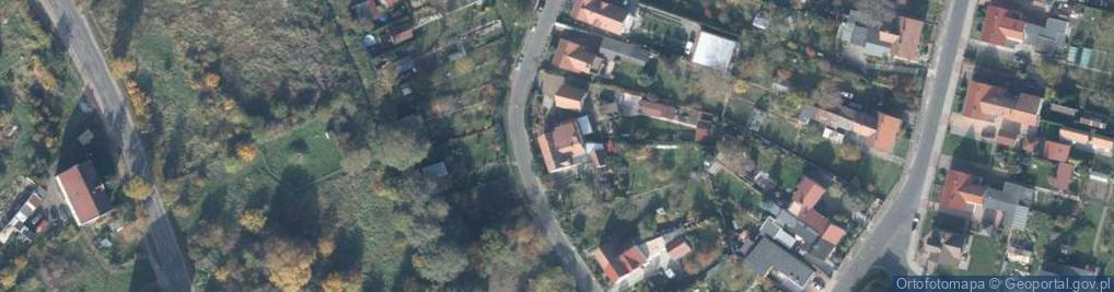 Zdjęcie satelitarne Skarbowa ul.