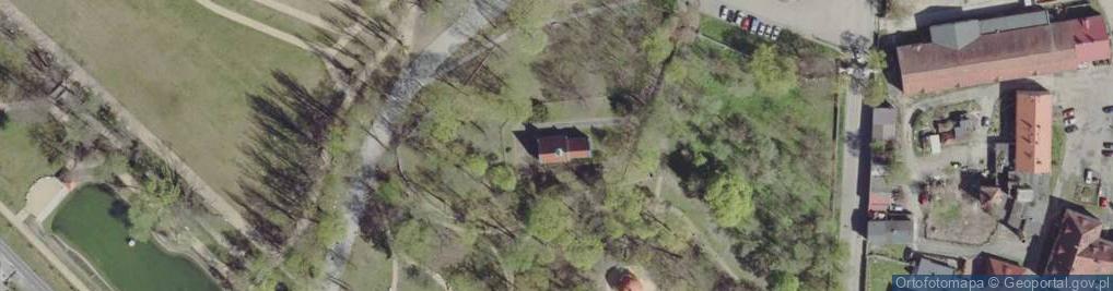 Zdjęcie satelitarne Skarbowa ul.