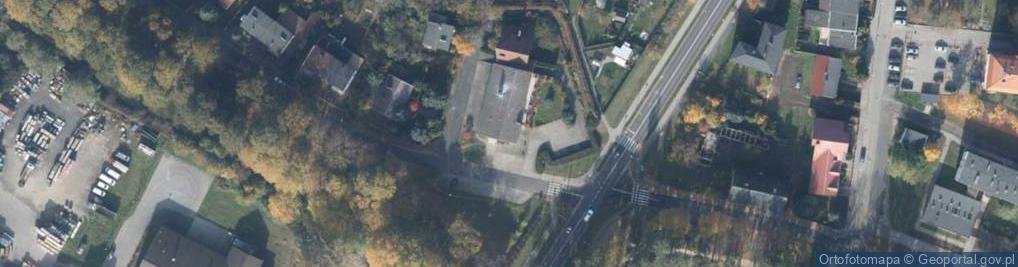 Zdjęcie satelitarne Skarbowa ul.