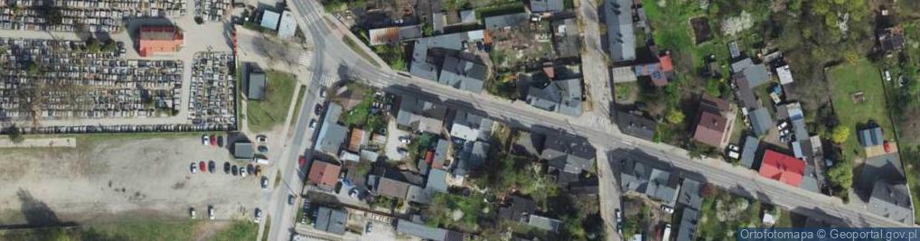 Zdjęcie satelitarne Skargi Piotra, ks. ul.
