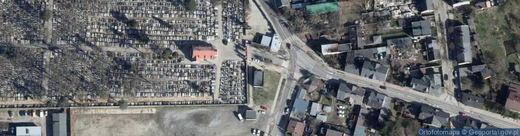 Zdjęcie satelitarne Skargi Piotra, ks. ul.