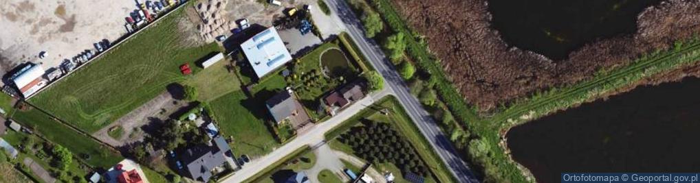 Zdjęcie satelitarne Skierniewicka ul.