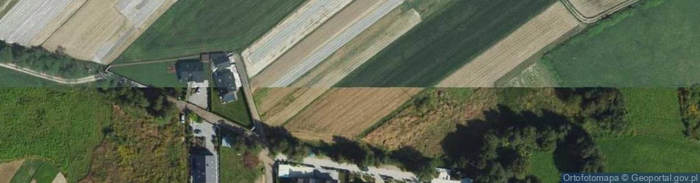 Zdjęcie satelitarne Skowronkowa ul.