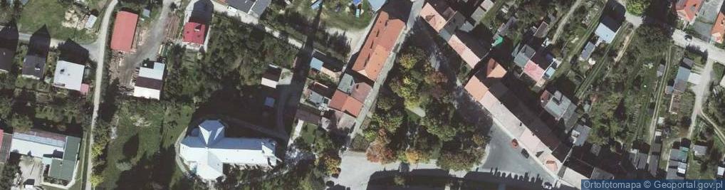 Zdjęcie satelitarne Skwer Jana Pawła II skw.