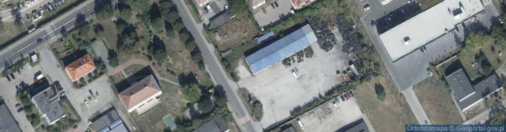 Zdjęcie satelitarne Składowa ul.