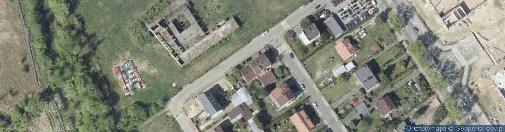 Zdjęcie satelitarne Skierniewicka ul.