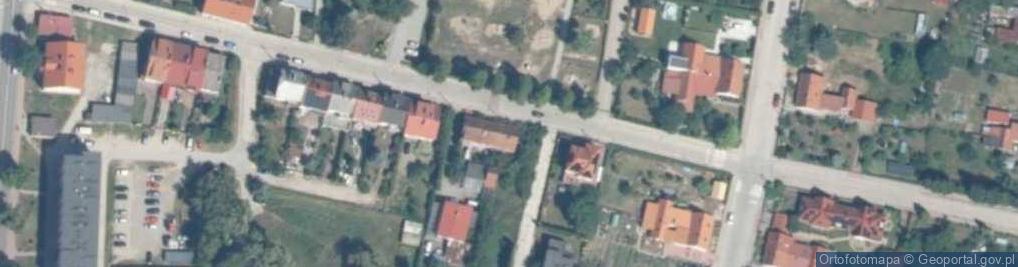 Zdjęcie satelitarne Słowackiego Juliusza ul.