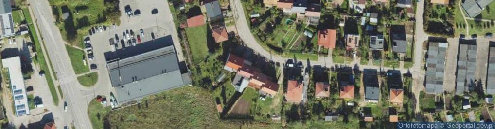 Zdjęcie satelitarne Słoneczna ul.
