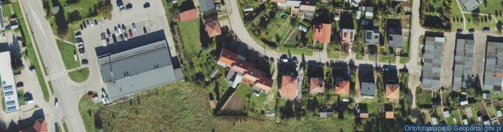 Zdjęcie satelitarne Słoneczna ul.