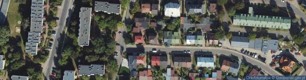 Zdjęcie satelitarne Słowackiego Juliusza ul.
