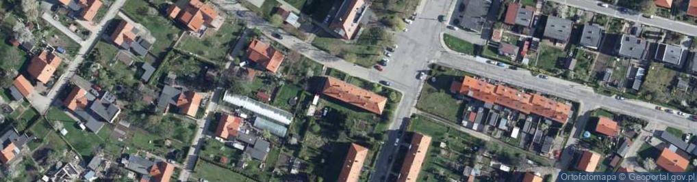 Zdjęcie satelitarne Słowiańska ul.
