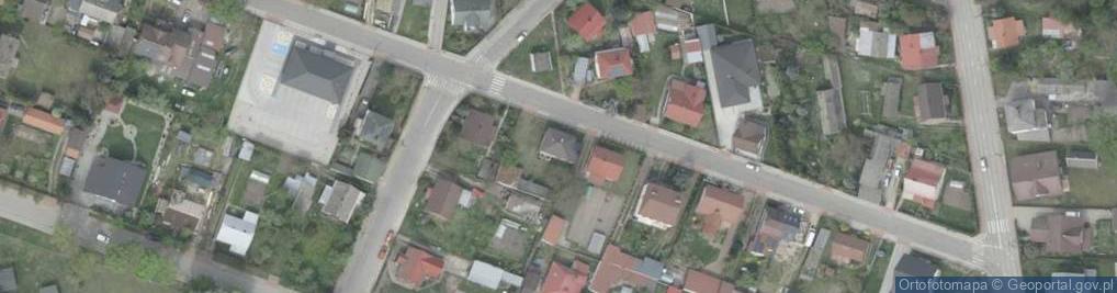 Zdjęcie satelitarne Słowackiego Juliusza ul.
