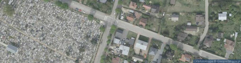 Zdjęcie satelitarne Słowackiego Juliusza ul.