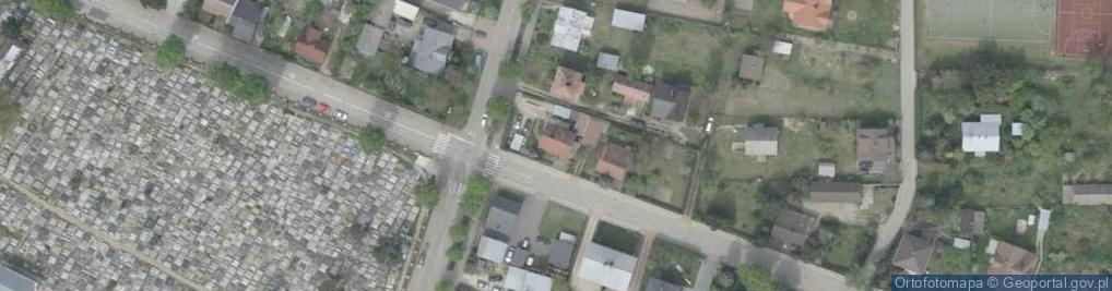 Zdjęcie satelitarne Słowackiego Juliusza ul.