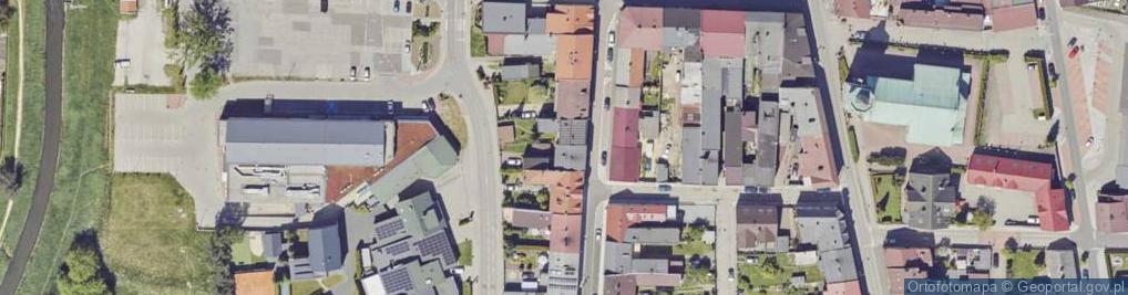 Zdjęcie satelitarne Słowackiego Juliusza ul.