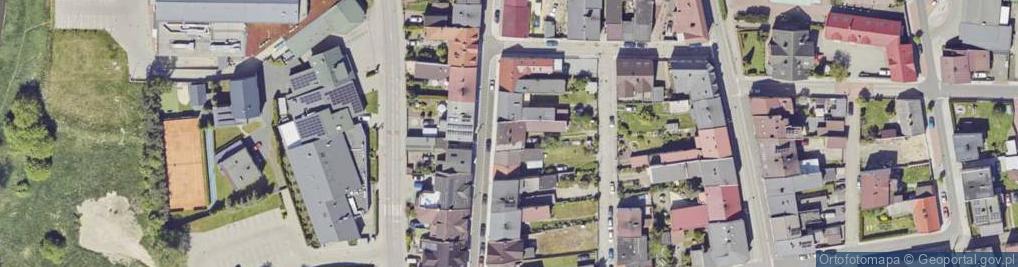 Zdjęcie satelitarne Słowackiego Juliusza ul.