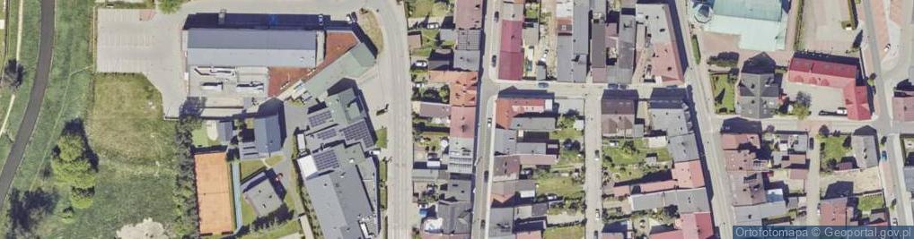 Zdjęcie satelitarne Słowackiego Juliusza ul.