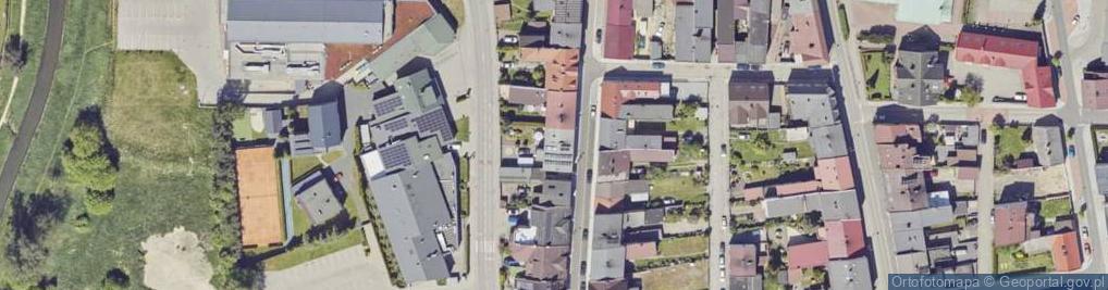 Zdjęcie satelitarne Słowackiego Juliusza ul.